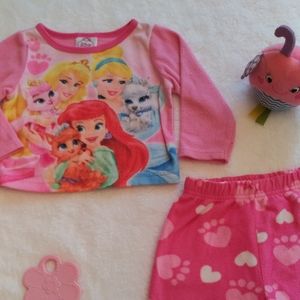 baby girl disney pajamas
